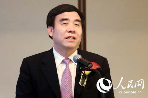 中国银行在韩举办金融界高层招待晚宴
