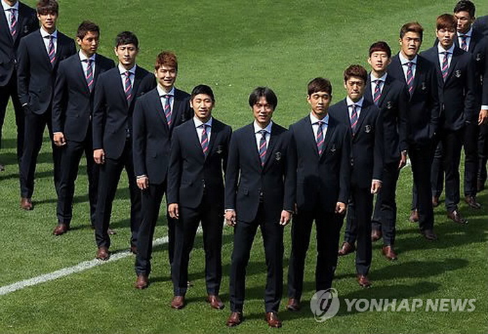 2014巴西世界杯韩国队队服公开(高清组图)