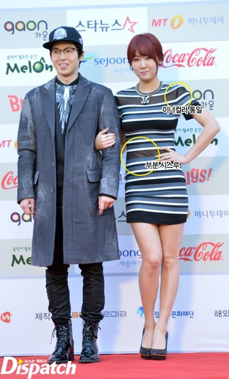 清纯与性感的碰撞 看韩国女星完美演绎今夏透视装（组图)