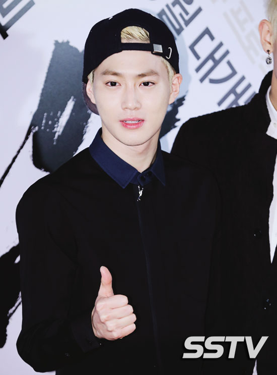 EXO、宋茜、玄彬、韩彩英、宝儿 张东健新作《哭泣的男人》VIP试映会众星闪耀（组图）