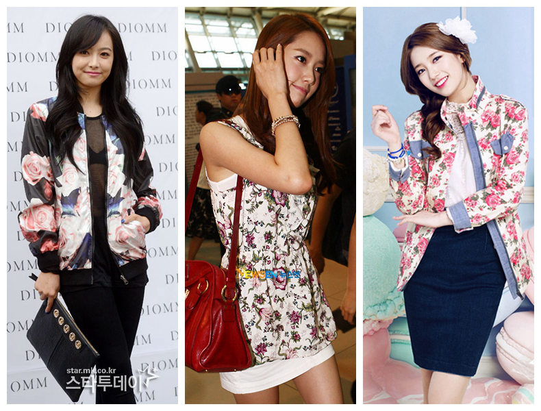 f(x)宋茜少时Tiffany允儿missA秀智：看韩国女星如何演绎“花样时尚”（组图）