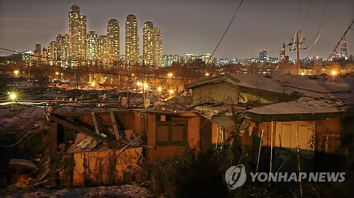 韩国那些事 韩媒:统计数据显示韩国城市家庭贫富差距日益拉大