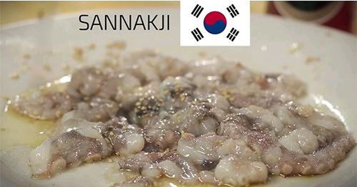 美国人最害怕的亚洲料理:韩国活章鱼上榜(图)