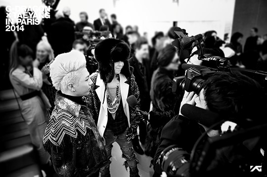 Bigbang成员GD太阳巴黎时装周写真公开 展现华丽时尚风（组图）