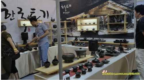 韩国“2014釜山国际茶工艺博览会”开幕（组图）
