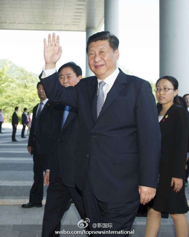 习近平在韩国国立首尔大学发表重要演讲