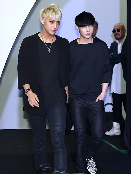 EXO出席“Fashion Kode 2014”时尚秀 Tao、Kai演绎另类“T台秀”（组图）