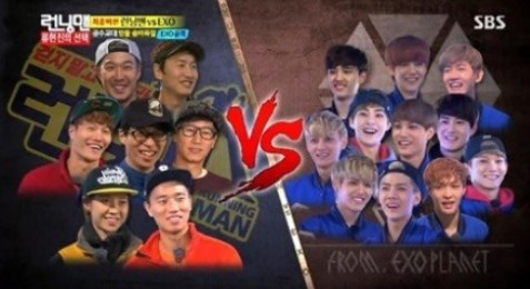 EXO携手SHINEE录制《running man》泰民“跑男”首秀欢乐多(组图)