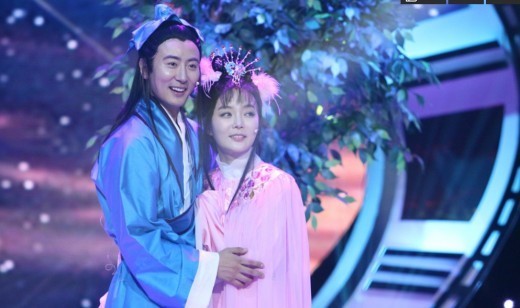 高梓淇甜蜜告白：蔡琳是我的女神（组图）