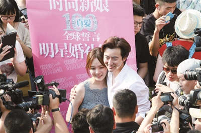 高梓淇甜蜜告白：蔡琳是我的女神（组图）