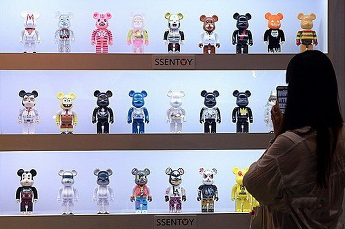 韩国“Kidult族”专属迷你玩偶展盛大开幕（组图）