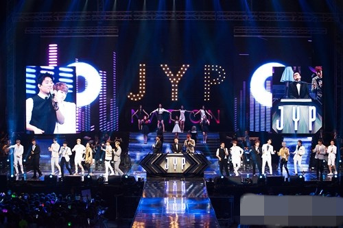 “JYP NATION-ONE”首尔站特别舞台TOP10（组图）