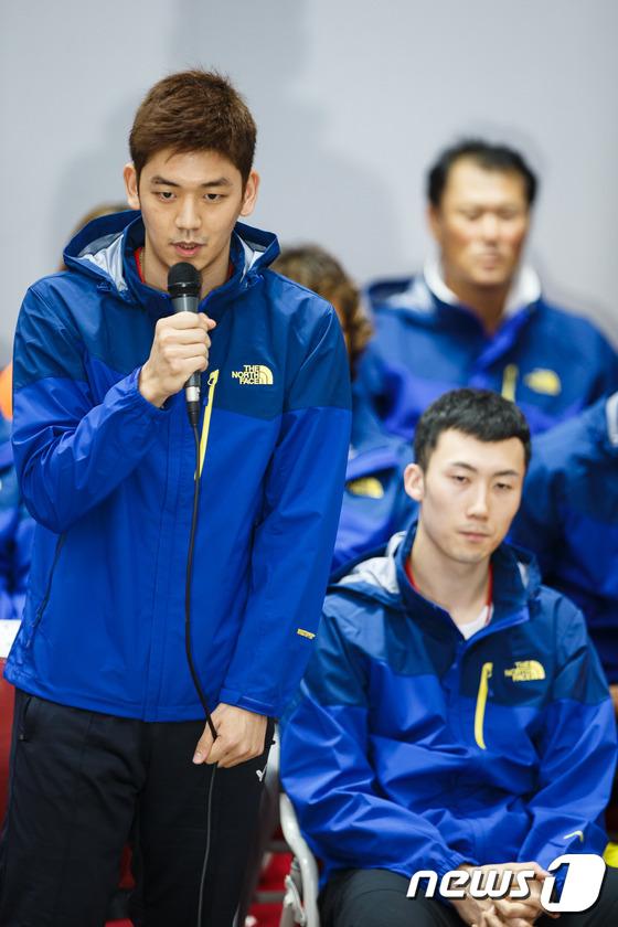 仁川亚运会倒计时30天 韩国队举行记者会（组图）