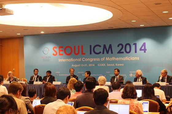 2014国际数学家大会首尔闭幕 首位女性获奖者