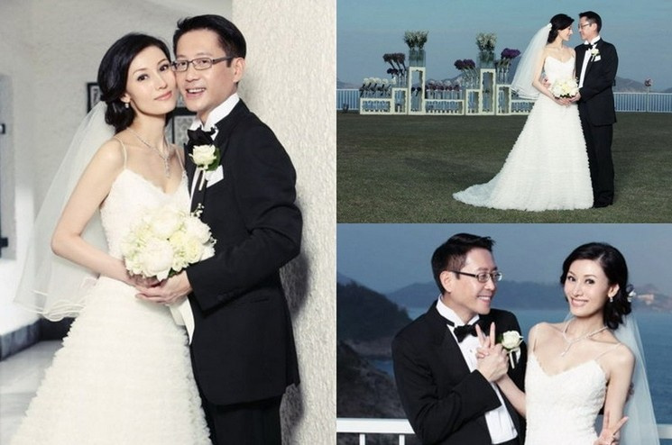 汤唯新娘妆宛若仙女 中韩女星婚纱照大“PK”（组图）