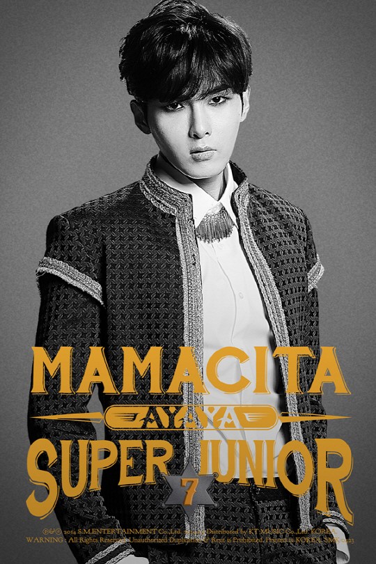 Super Junior《MAMACITA》单人海报公开 展现精致熟男魅力（组图）