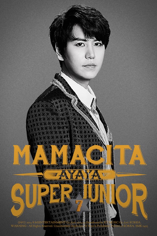 super junior《mamacita》单人海报公开 展现精致熟男魅力(组图) (2)
