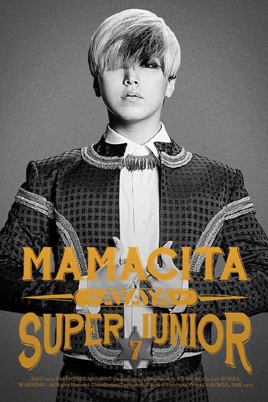 Super Junior《MAMACITA》单人海报公开 展现精致熟男魅力（组图）