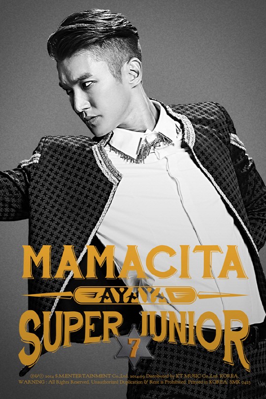 Super Junior《MAMACITA》单人海报公开 展现精致熟男魅力（组图）
