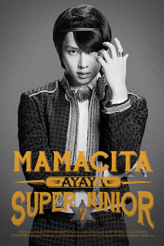 Super Junior《MAMACITA》单人海报公开 展现精致熟男魅力（组图）