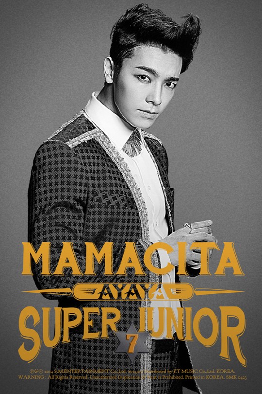 Super Junior《MAMACITA》单人海报公开 展现精致熟男魅力（组图）