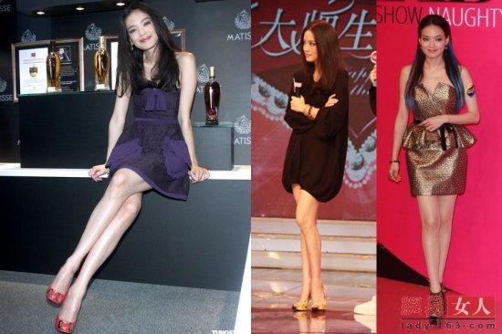 全智贤倪妮韩彩英 娱乐圈靠腿打天下的女星（组图）