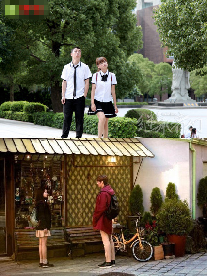 网曝《来自星星的继承者们》VS《继承者们》校园版剧照？