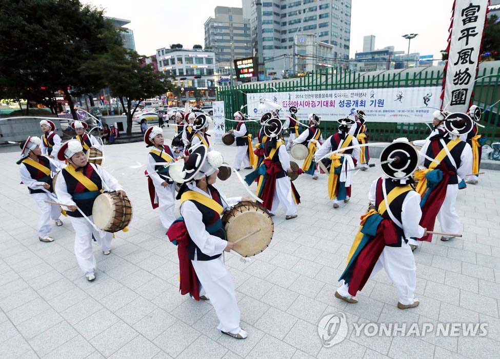 韩国出动特工队装甲车 力保亚运会安全 (高清组图)
