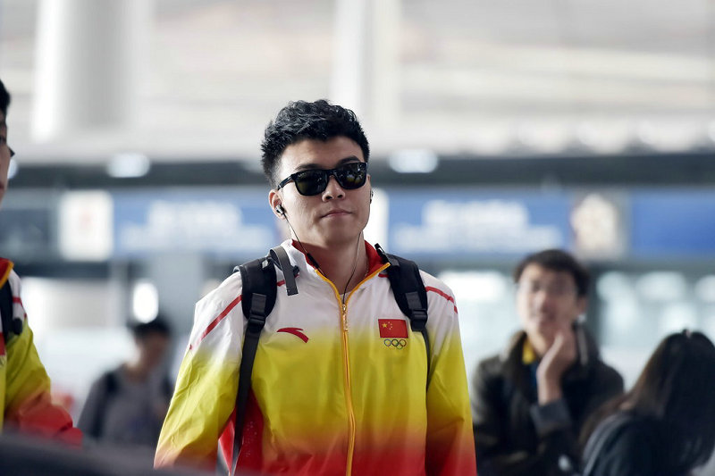 中国田径队兵发仁川 李金哲化身时尚型男（高清组图）