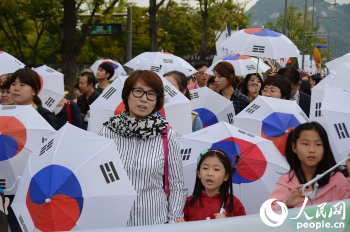 韩国人如何庆祝国庆日——开天节（图）