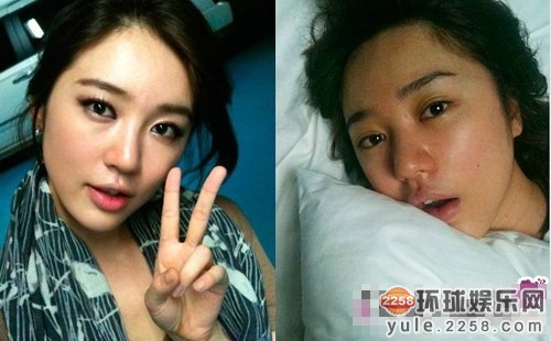 惨不忍睹的韩国女星素颜照 你绝对认不出
