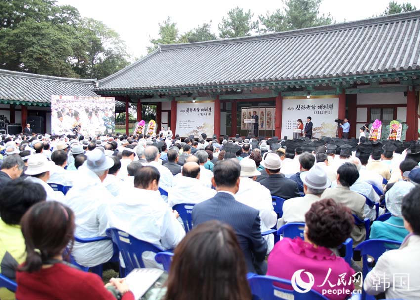 第二届新罗国学大祭典在庆州市盛大开幕（组图）
