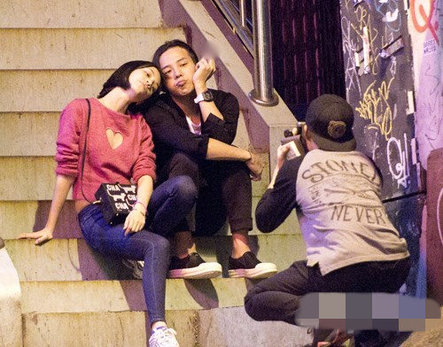 权志龙水原希子深夜约会热吻照片曝光 恋情坐实（组图）