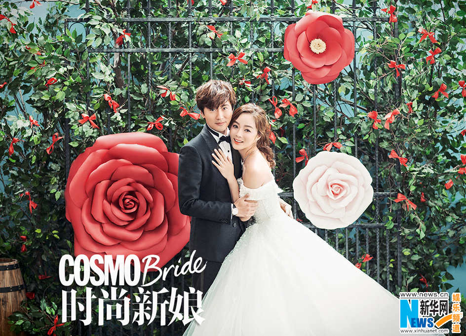蔡琳唯美婚纱写真大公开  今日大婚幸福甜蜜（高清组图）