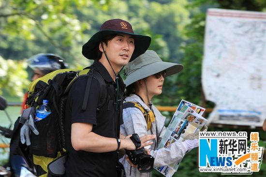 高梓淇蔡琳“带着爸妈去旅行”（组图）