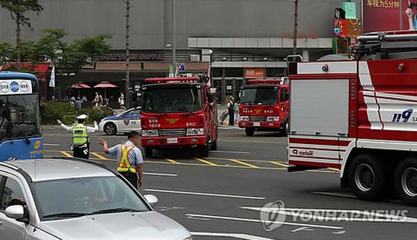 韩国119救援车(网页截图)