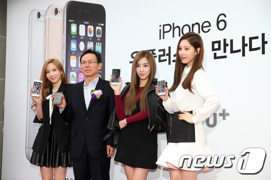 iPhone6“袭”韩 运营商携手“果粉”热情迎接（组图）