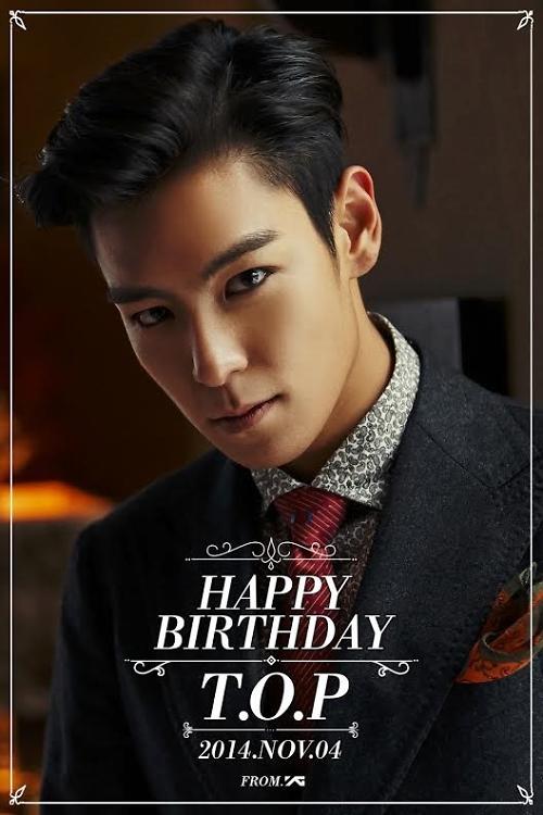 Bigbang崔胜贤生日 YG娱乐发布庆祝海报（图）