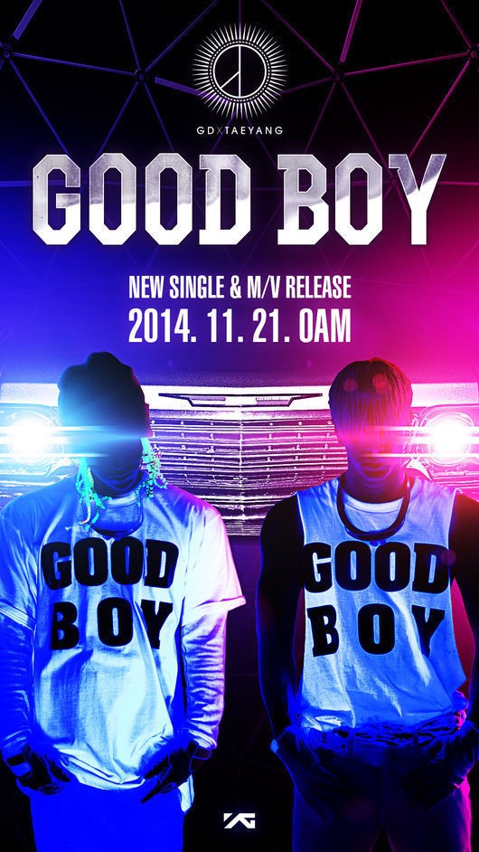 G-dragon太阳组成hiphop组合 单曲《Good Boy》21日公开（图）