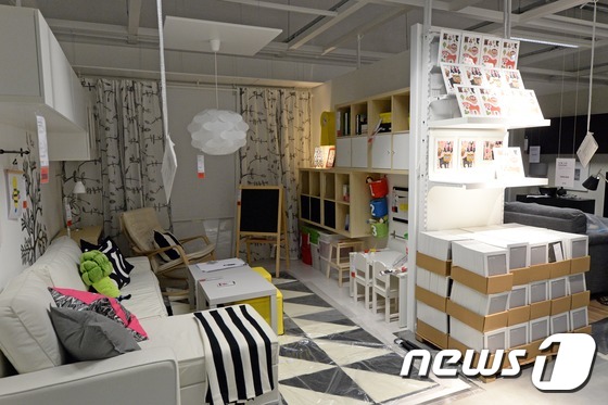 宜家家居韩国1号店“揭开面纱”（组图）