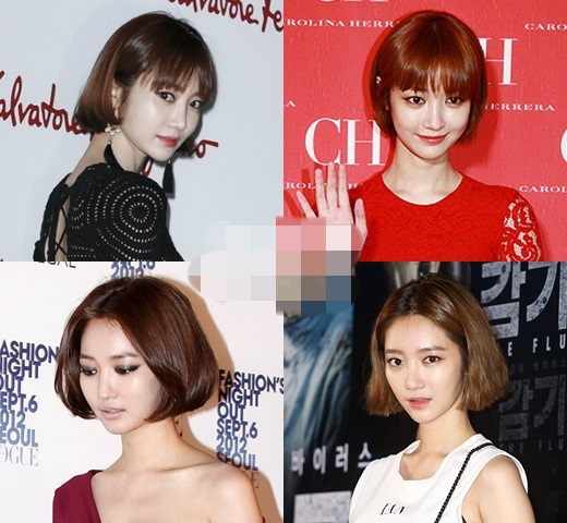 高俊熙雪莉宋慧乔韩式短发 盘点短发更美韩女星（组图）