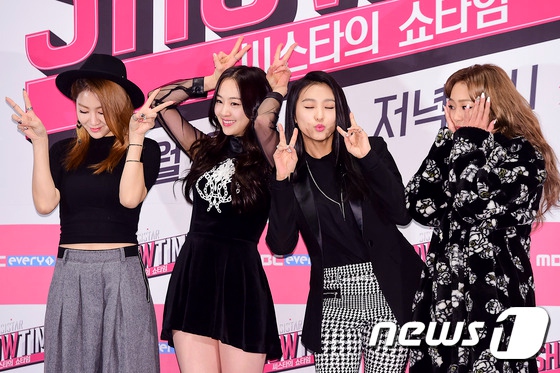 sistar出演《showtime》  发布会现场性感与可爱来袭（组图）