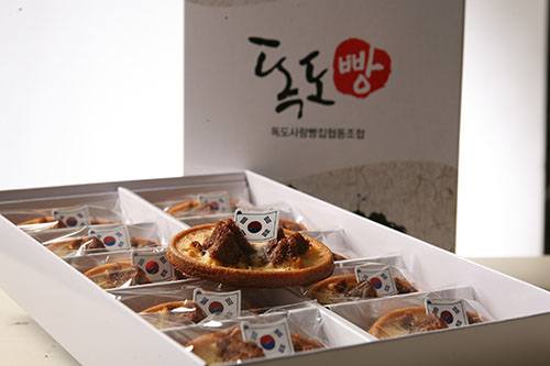 韩市民制作“独岛面包” 展现特殊爱岛情怀【组图】
