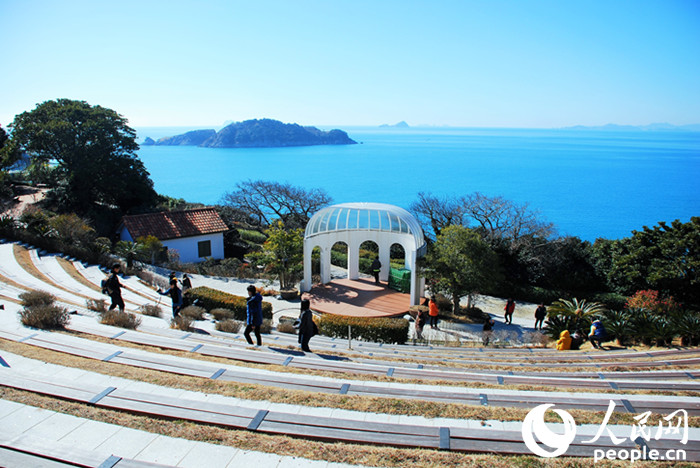 韩国南海岸统营长蛇岛海上公园（摄影：许静允）