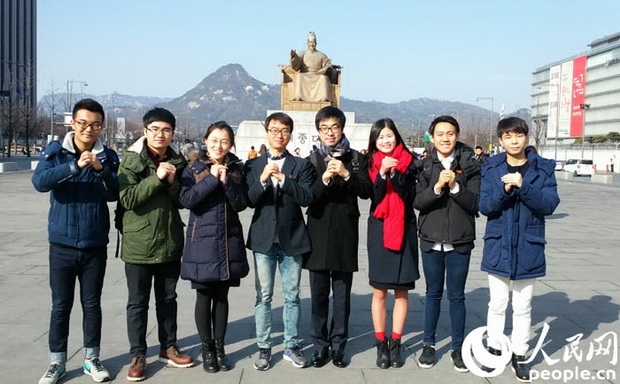 驻韩中资机构、华人华侨和留学生代表新春大拜年