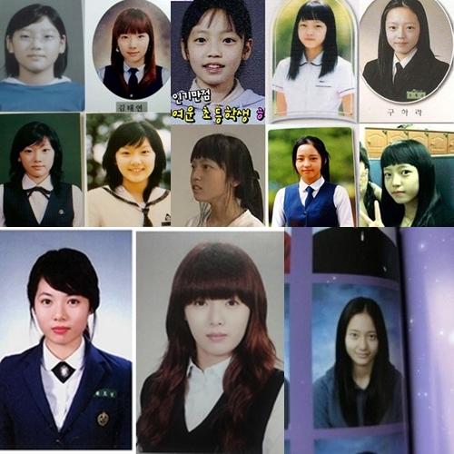 少女时代朴信惠金秀贤李钟硕 新盘点明星们的青涩过去【组图】