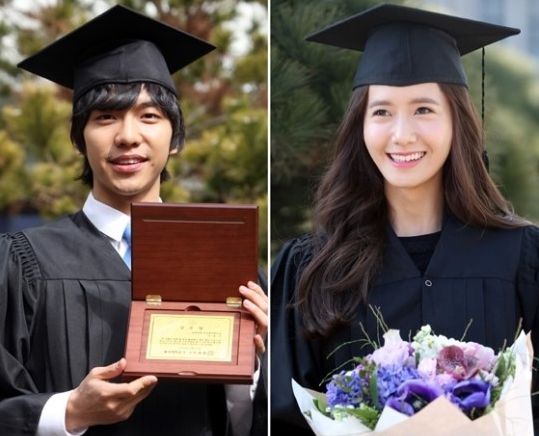 少女时代允儿大学毕业 与男友李胜基同校【组图】