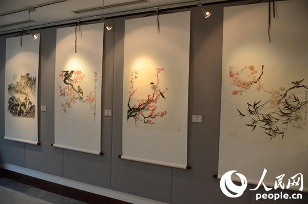 “2015‘欢乐春节’之写意文心—徐福山绘画展”在首尔中国文化中心举办（图）
