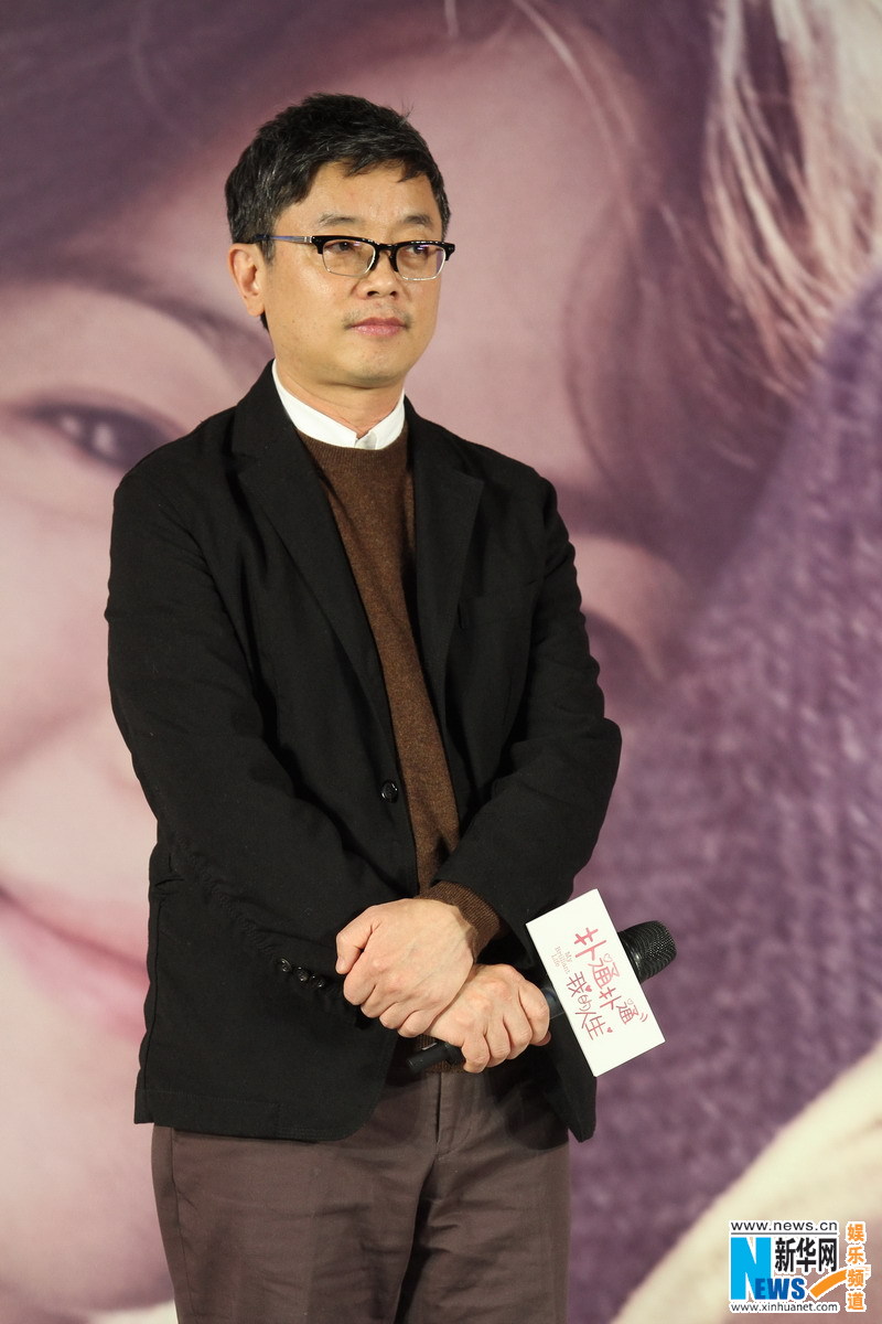  宋慧乔现身《扑通扑通》首映礼 推荐黄晓明演中国版（组图）