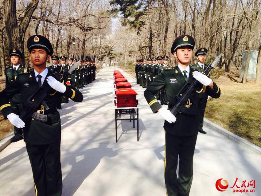 第二批68名在韩志愿军烈士忠骨安葬仪式在沈阳举行（组图）